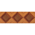 12.3mm Woodgrain Texture Walnut V-Grooved Water Resistant Laminbated Flooring